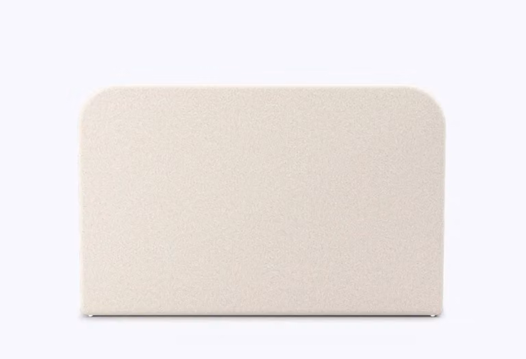 Hypnia Modern Hoofdbord met Boucle Stoffage in Beige