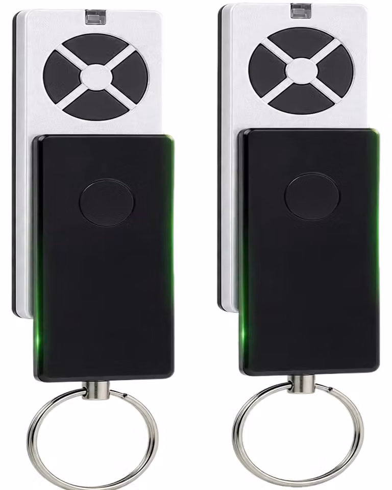 ANBWEHR Afstandsbediening voor garagedeur, compatibel met Chamberlain 434MHz modellen TX2REV, TX4UNI, TX4UNIF en TX4RUN