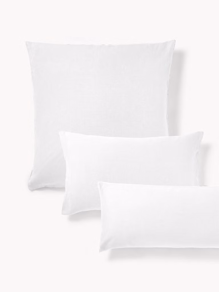 Westwing Collection Airy gewassen linnen kussenhoes 40 x 80 cm