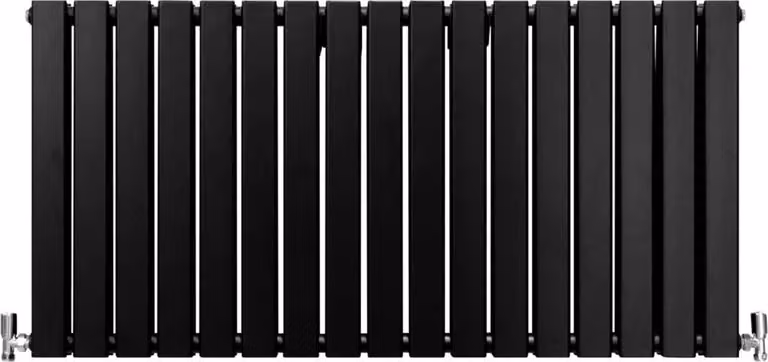 Monster Shop Paneelradiator mat zwart, Breedte: 119 cm, Hoogte: 60 cm