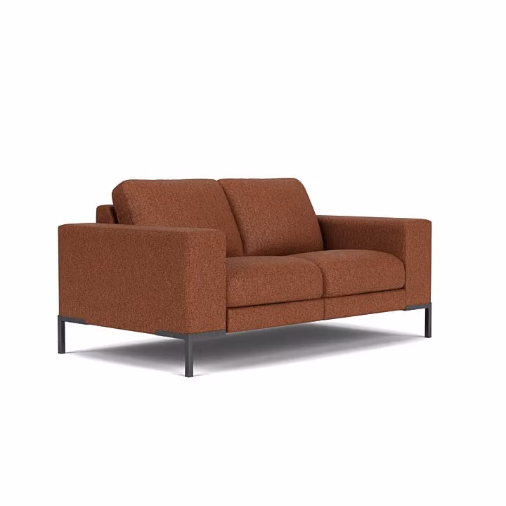 Prominent Relaxbank Senso 2,5-Zits - Donkeroranje - Stof