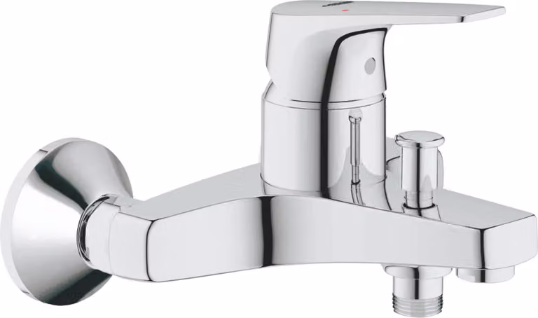 Grohe BauFlow thermostaatkraan voor bad, 1/2", waterbesparend