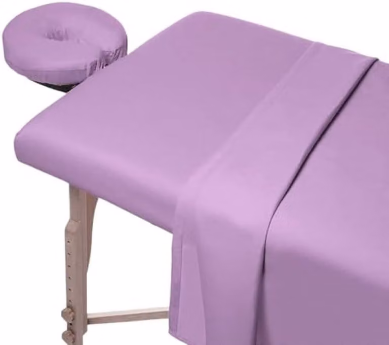 PromoHome Massagestoel Bekleding Set - 3-delige Microvezel Hoes voor Comfortabele Behandelingen