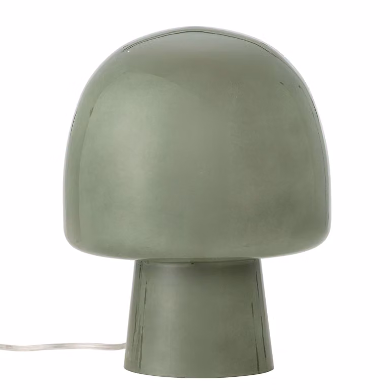 Bloomingville Paddy tafellamp groen met keramiek en glas