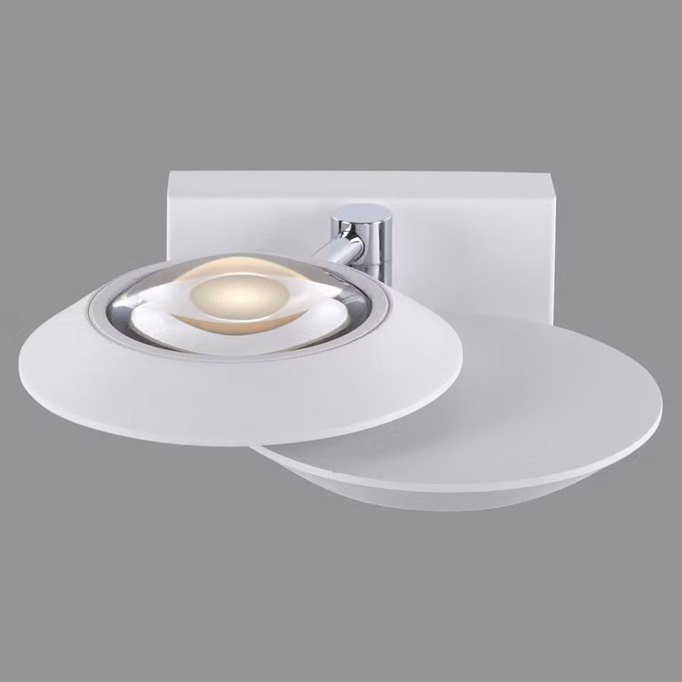 Paul Neuhaus Oculis LED wandlamp wit - 2-lamps - 30 cm