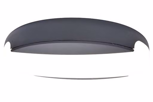 Lutec Sweep Design LED-plafondlamp grijs met 1600 lumen en IP54-bescherming