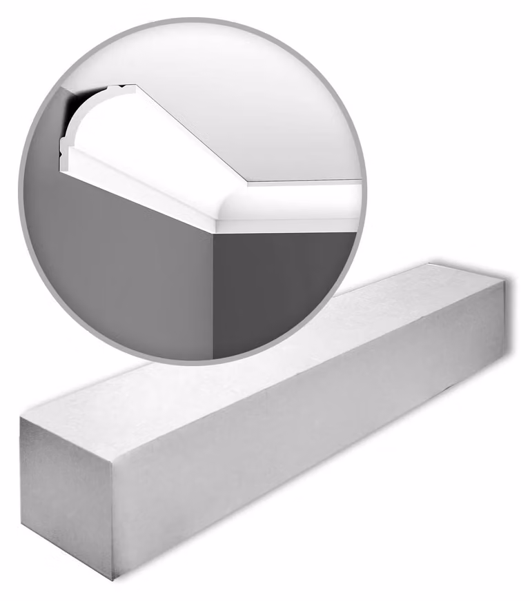 Orac Decor CB525N-box BASIXX Kroonlijst, 80 m (40 stuks)