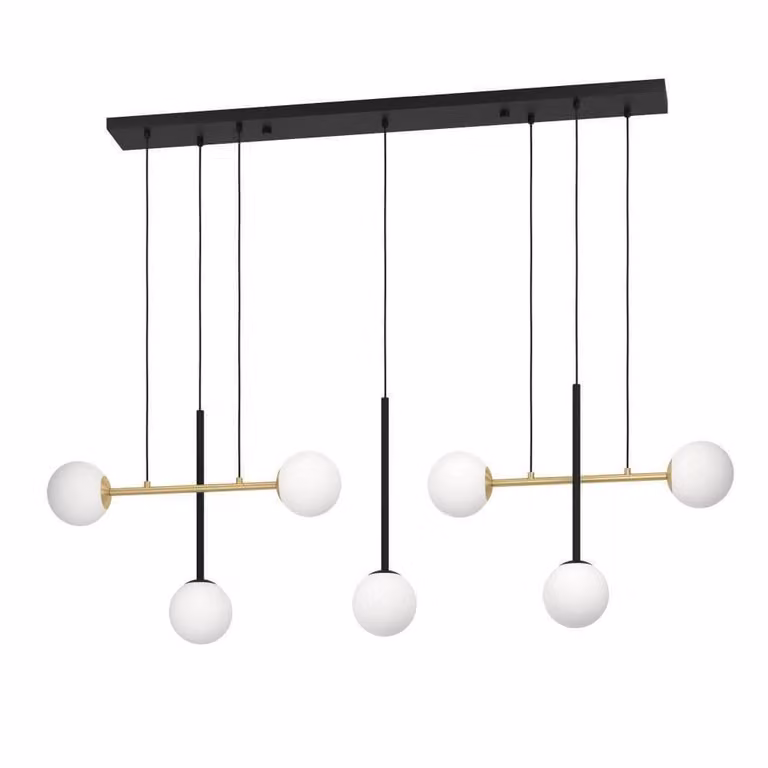 Stars of Light Design hanglamp Paz 145cm zwart of wit