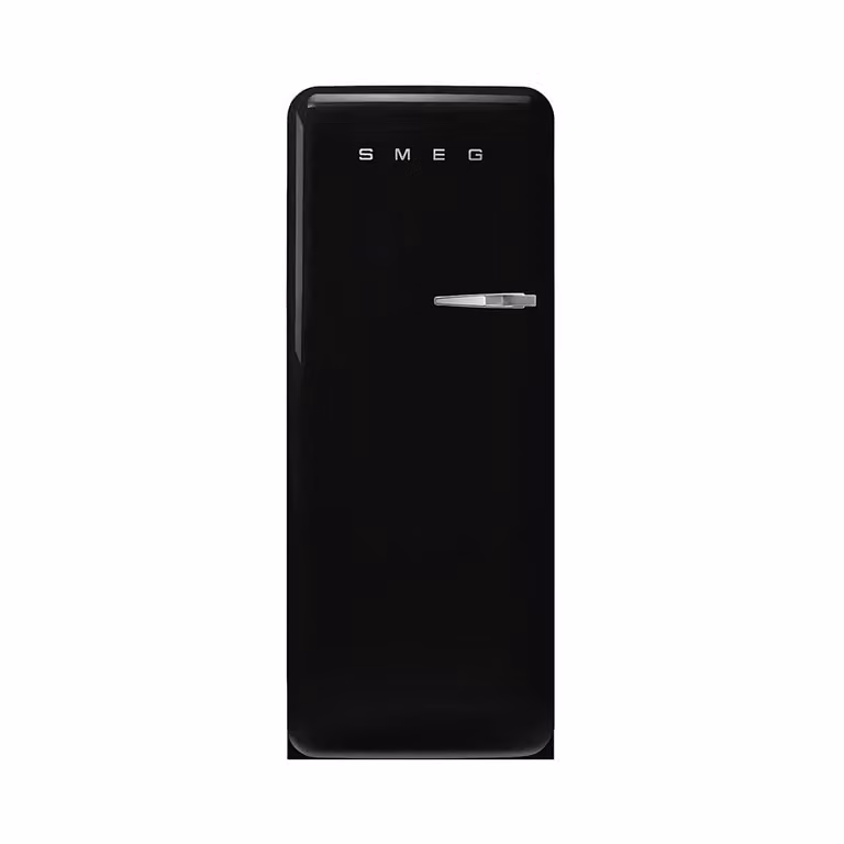 Smeg FAB28LBL6 Koelkast met vriesvak Zwart linksdraaiend