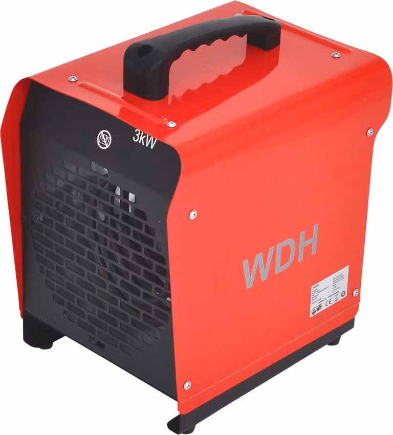 WDH BGP03 Elektrische verwarming 3 kW B/D/H: 30 x 21,5 x 29 cm