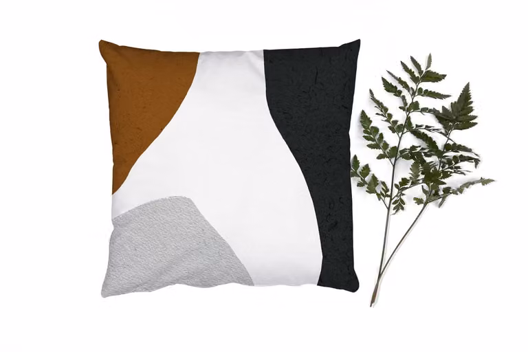 PillowMonkey Sierenkussen Minimalisme Design Vormen 40 x 40 cm