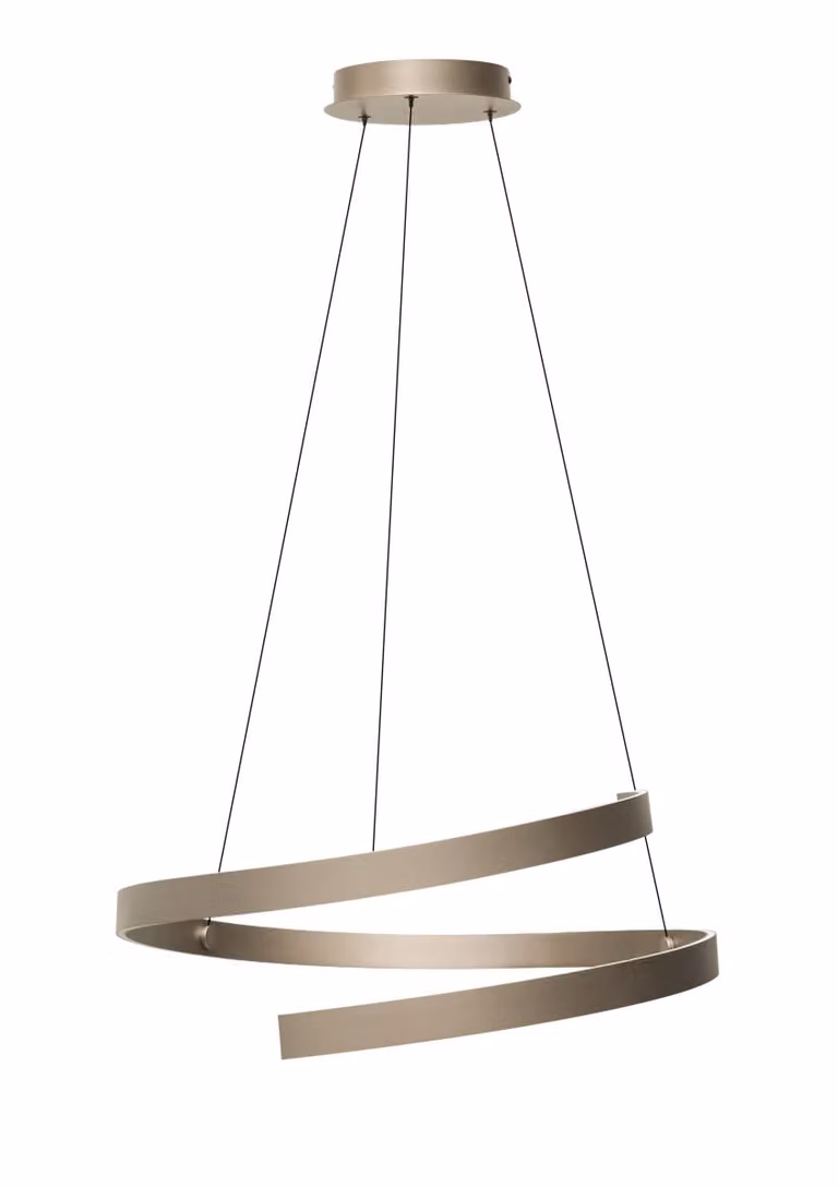 ETH Remona Led hanglamp - Champagne/Beige - Diameter: 60 cm