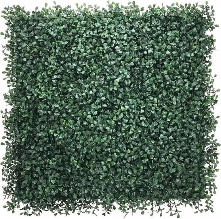 Kunstplant Muur Donkergroen - Groene Wanddecoratie voor Buiten - 50 x 50 cm