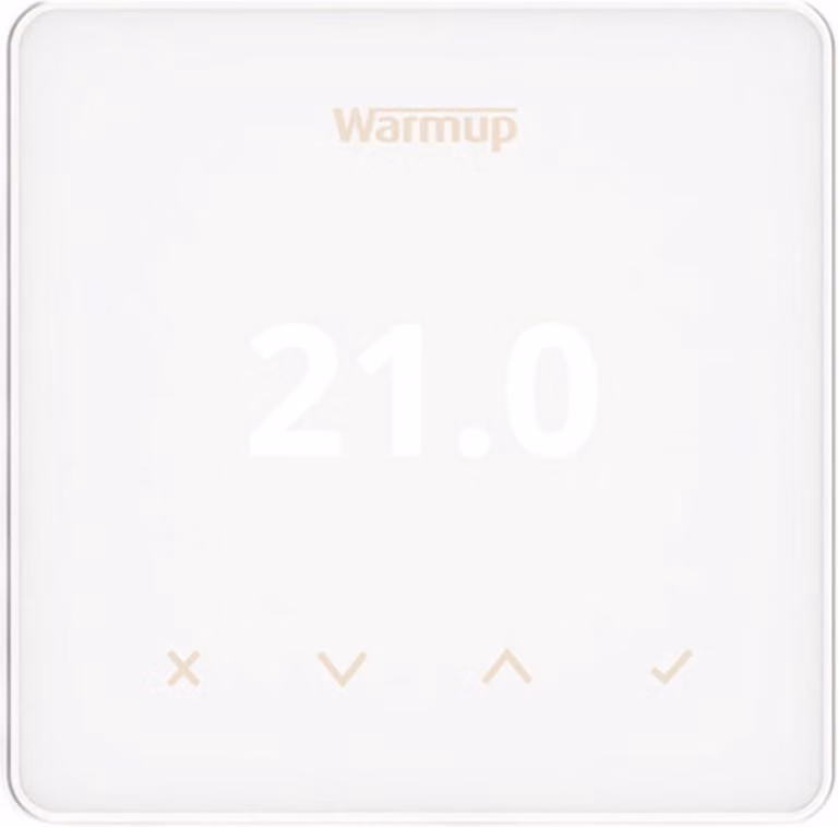 Warmup Element WiFi thermostaat voor elektrische vloerverwarming, Wit