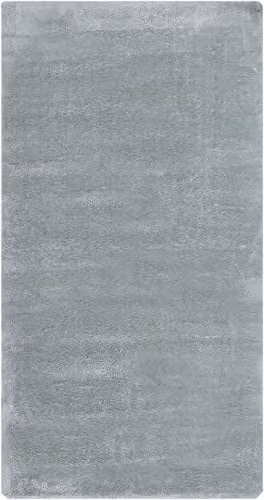 Andiamo Lambskin kunstbont vloerkleed grijs B: 80 cm, L: 150 cm
