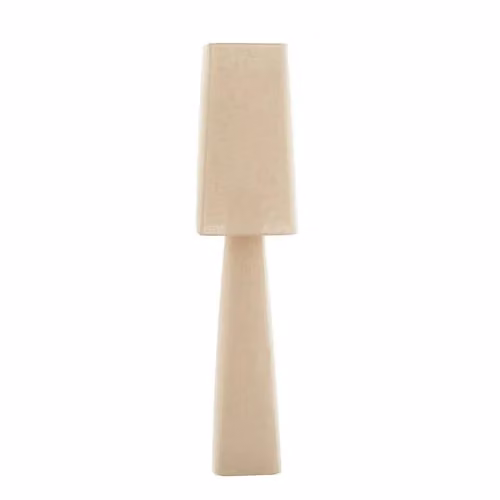 Light & Living Vloerlamp Mikko Beige Textiel Vierkant H 176 cm B 40 cm D 40 cm