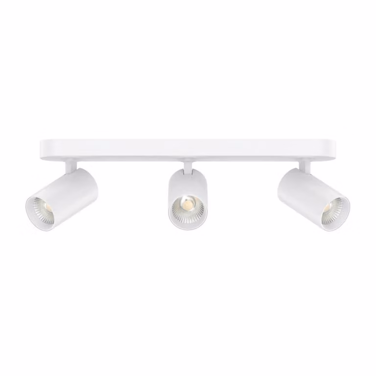 Lyora Led opbouwspot Tevo trio - Wit - 2700K Warm wit