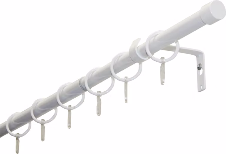 Gardinia Gordijnroede-set Cap, 1-delig, Ø 19/16 mm, geschikt voor beide kanten
