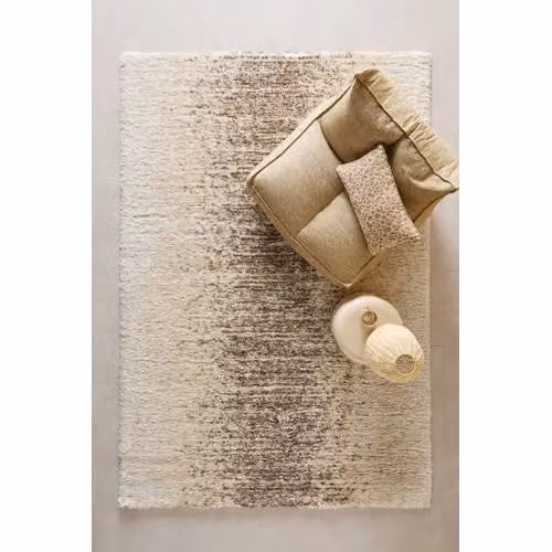 NOUS Living vloerkleed crème/bruin geometrisch modern rechthoekig B: 290 cm, D: 200 cm