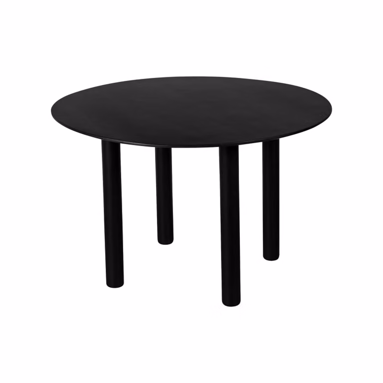 Lewis & Loft Eettafel Lian - Rond - Diameter: 120 cm - Zwart
