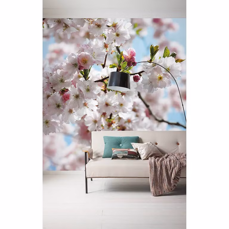 home24 Fotobehang Spring B: 300 cm, H: 250 cm