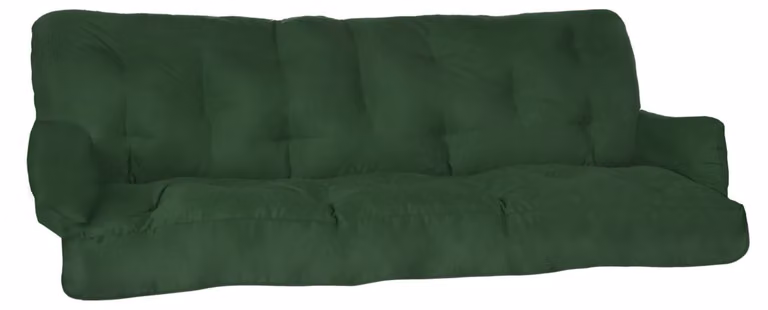 Beautissu zitkussen voor Hollywoodschommel Flair HS, donkergroen, B/D/H: 180 x 50 x 8 cm