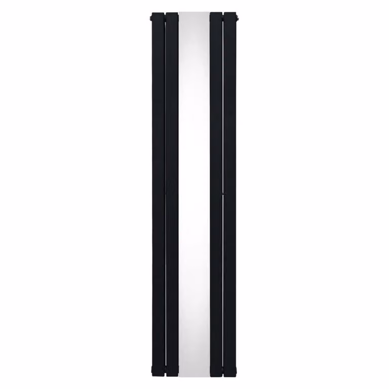 Monster Shop Radiator met spiegel Zwart B: 180 cm, H: 42,5 cm