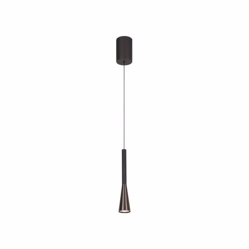 Lucide Joakim Design Hanglamp Aluminium Bruin met Dimbare LED-module