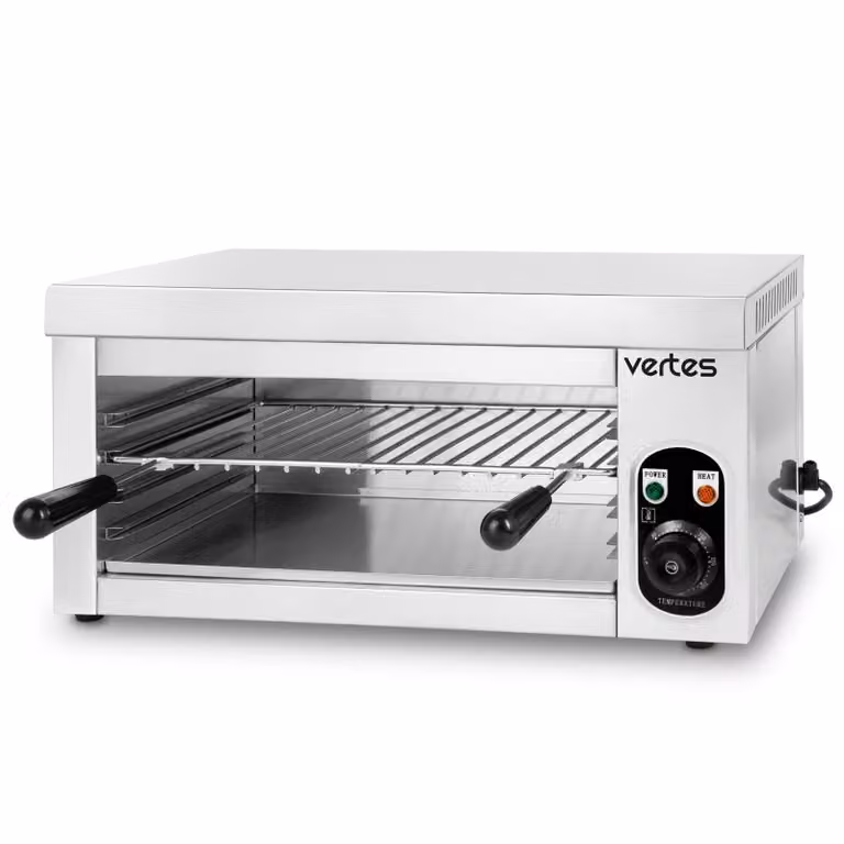 VERTES Salamandergrill professionele oven 2000 Watt instelbaar van 50-300°C Hoogte: 28 cm