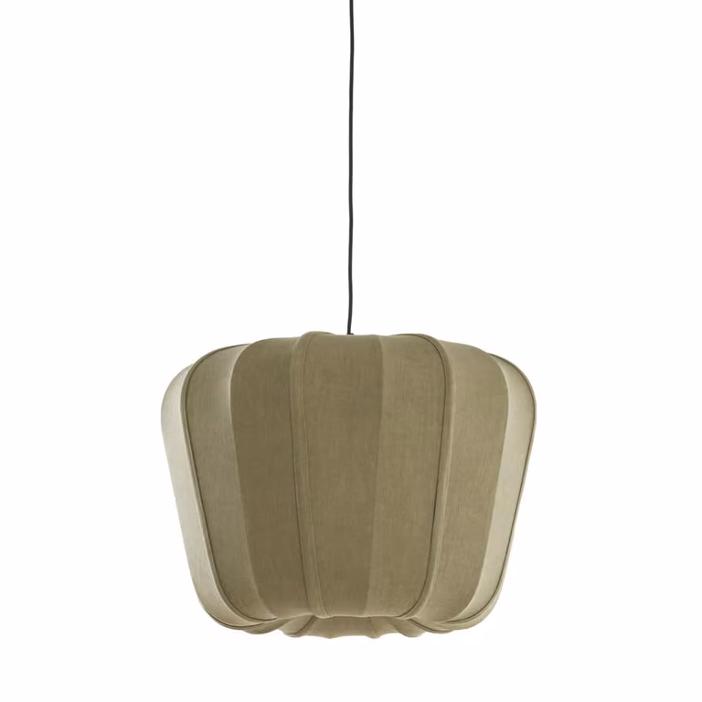 Light & Living Zubedo Hanglamp - Groen - Rond - Ø 60 cm