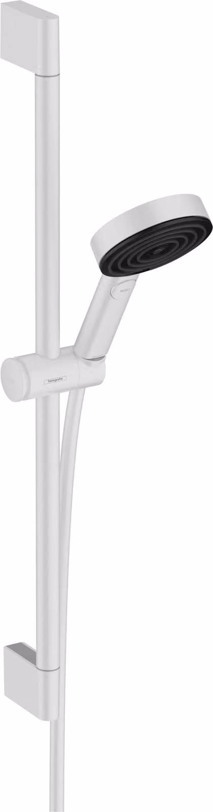 Hansgrohe Doucheset PULSIFY SELECT 105 3jet Relaxatie EcoSmart Matwit, Douchestang 650 mm