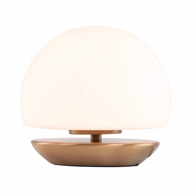 Steinhauer Ancilla LED tafellamp brons/wit