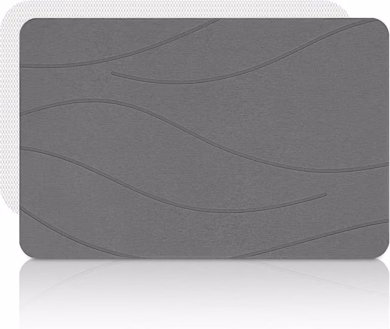 Natuursteen Badmat voor Badkamer - Antislip en Sneldrogend