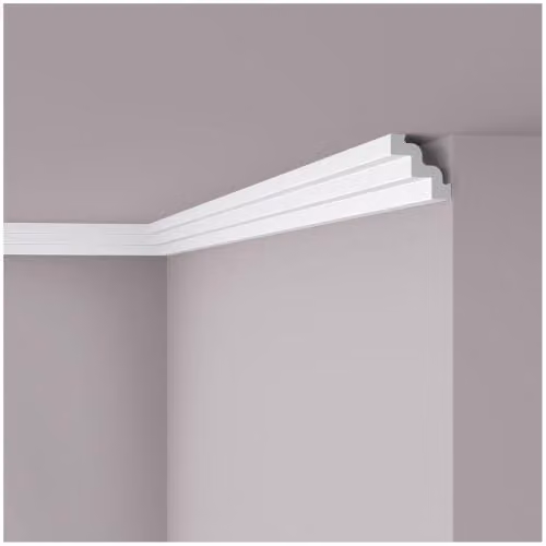 NMC Nomastyl ST3 Plafondlijst Wit - 42 stuks - 84 m - B/D/H: 7,5 x 7,5 x 200 cm