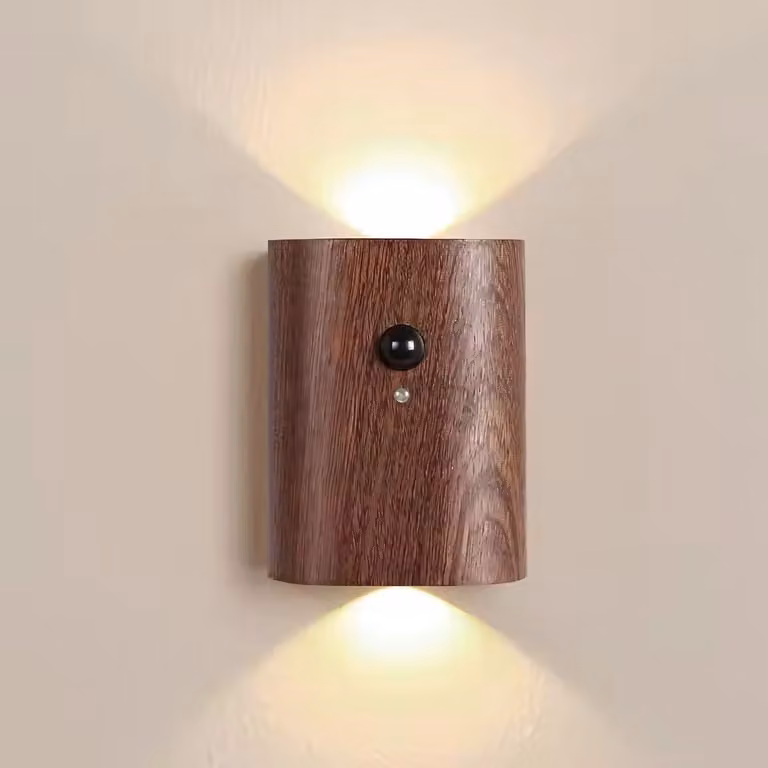 Draadloos LED wandlampje met bewegingssensor en oplaadbare batterij voor de slaapkamer of gang