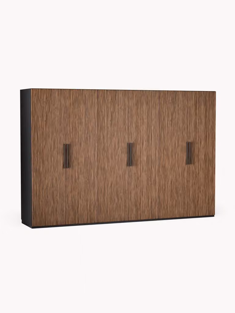 Westwing Collection Simone Modulaire Draaideurkast van Hout, Hoogte: 200 cm