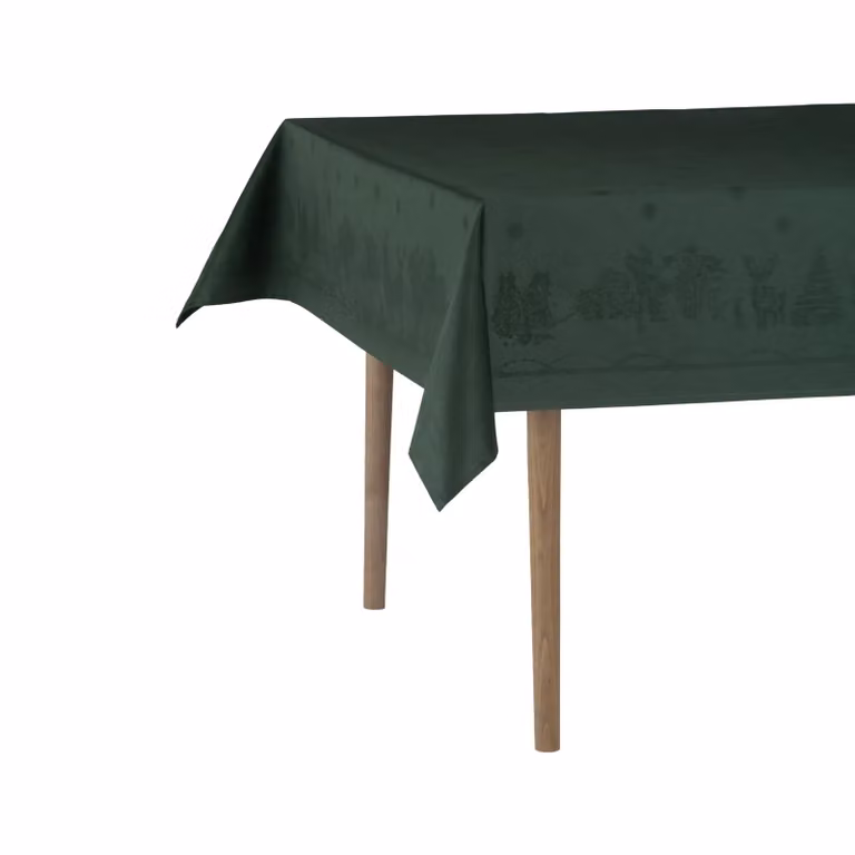Wik & Walsøe Julemorgen tafellaken Groen, 140 x 240 cm