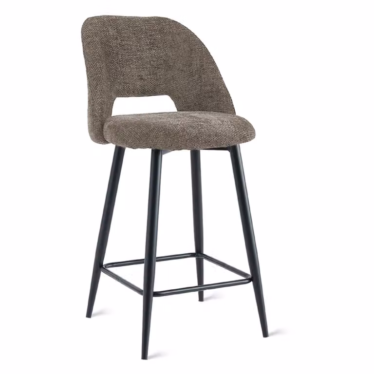Set van 2 Nest of Nora Barkrukken - Velvet - Bruin