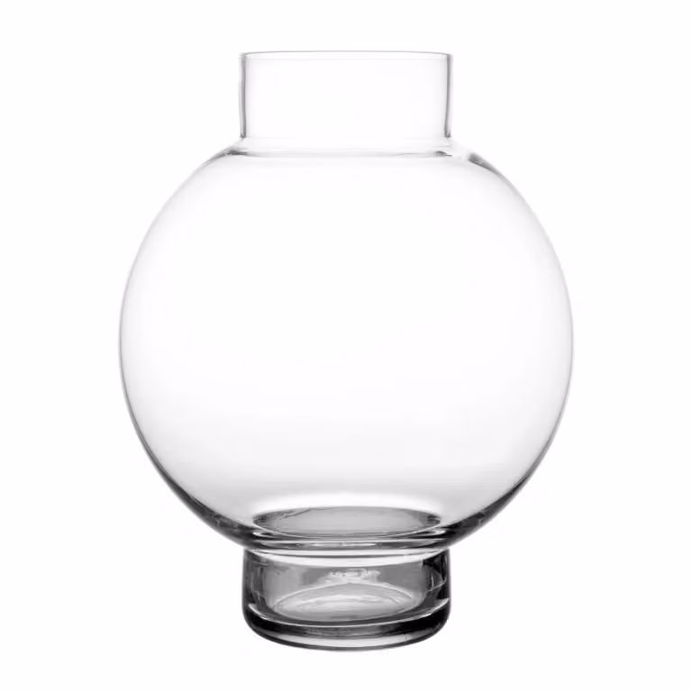 Skrufs Glasbruk Tokyo vaas en waxinelichtjeshouder, 15 cm