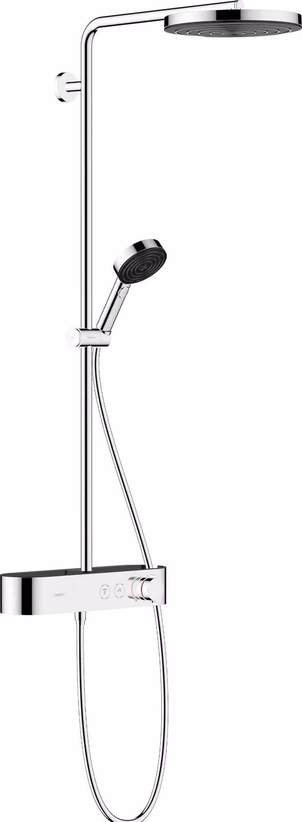 Hansgrohe Pulsify S douchekolom 260 EcoSmart met hoofddouche, handdouche en douchepaneel
