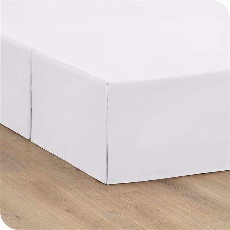 Bedrok Bedbodemhoes Wit - Plat Geplooid Ontwerp - 150 x 200 cm