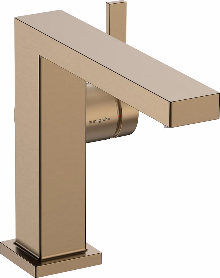 Hansgrohe Tecturis E wastafelmengkraan met één hendel model 110 Fine CoolStart waterbesparend zonder afvoerputje