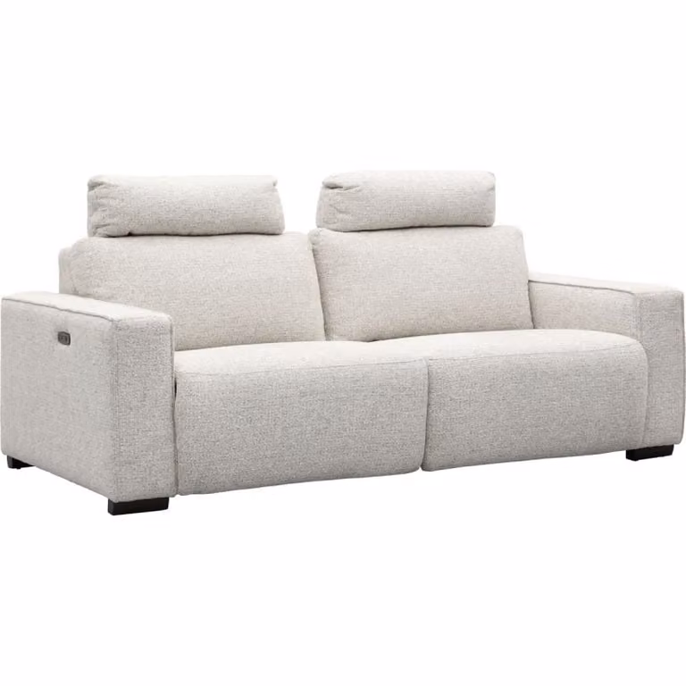Budget Home Store Moderne Bank Rik met verstelbare hoofdsteun en relaxfunctie
