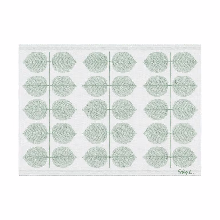 Ekelund Linneväveri Berså placemat Groen 35 x 48 cm