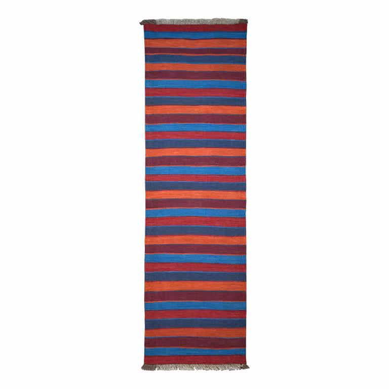 home24 Kelim Gashgai laagpolig vloerkleed multicolor wol B: 58 cm, L: 201 cm