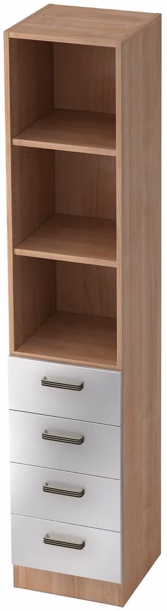 HJH Office SIGNA G 7600 SG ladekast Walnoot / Zilver