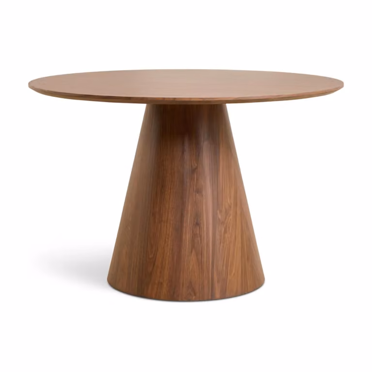 Nest of Nora Ronde eettafel Walnoot Ø120 cm