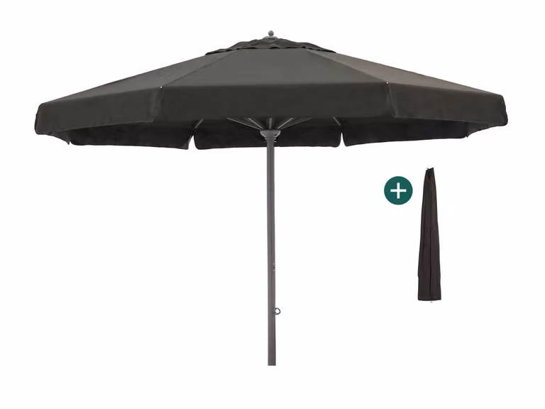 Parasol Shadowline Java Rond met hoes 500 cm