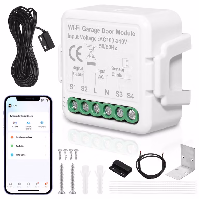 Selius Smart WLAN garagedeuropener met app-besturing