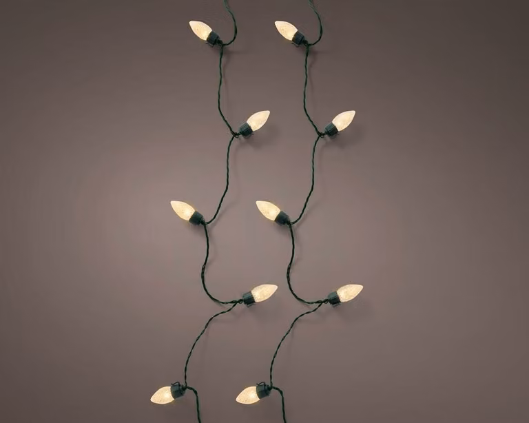 Lumineo Led vintage peer lampen soft gold - 50 stuks
